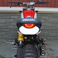 New Rage Cycles (NRC) Ducati Scrambler Desert Sled Fender Eliminator